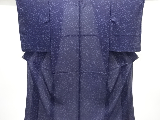 大正ロマン　絽　幾何学模様着物